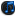 iTunes Blue S Icon 16x16 png